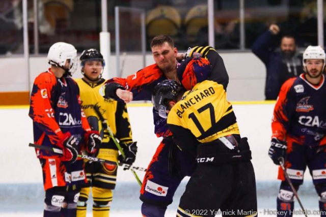 Photo hockey match Clermont-Ferrand - Chambéry le 23/04/2022