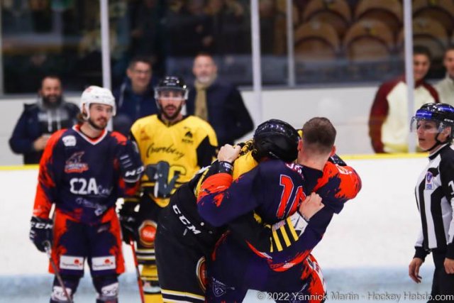 Photo hockey match Clermont-Ferrand - Chambéry le 23/04/2022