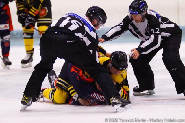 Photo hockey match Clermont-Ferrand - Chambéry le 23/04/2022