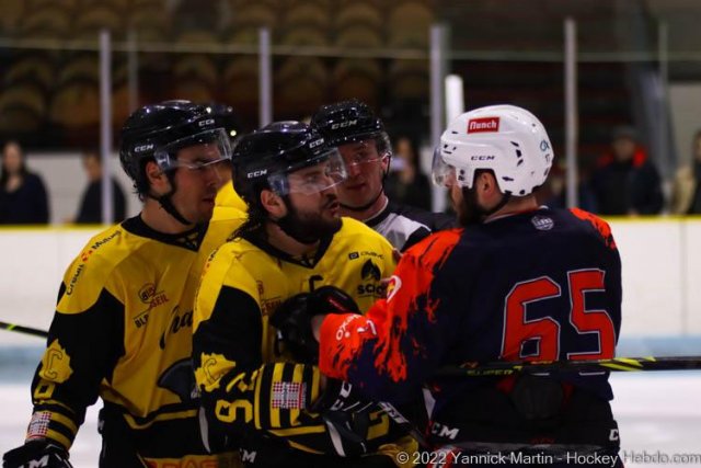 Photo hockey match Clermont-Ferrand - Chambéry le 23/04/2022