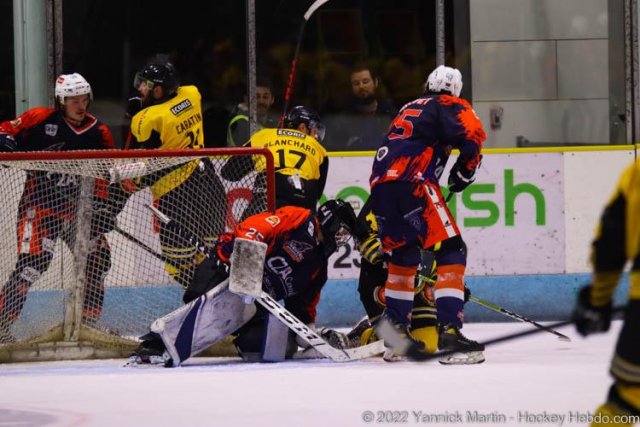 Photo hockey match Clermont-Ferrand - Chambéry le 23/04/2022