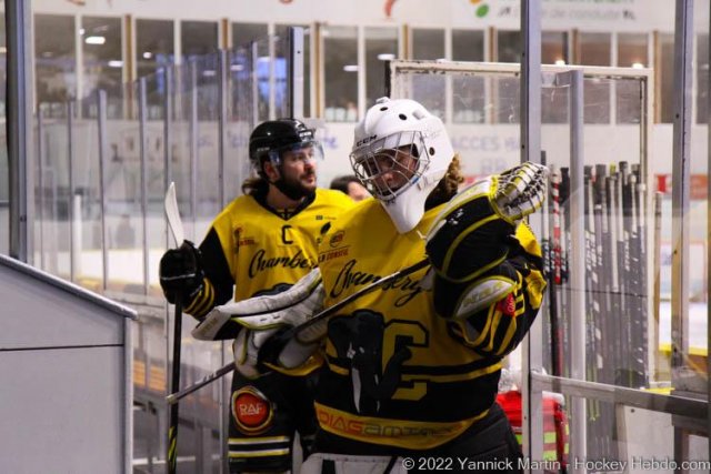 Photo hockey match Clermont-Ferrand - Chambéry le 23/04/2022