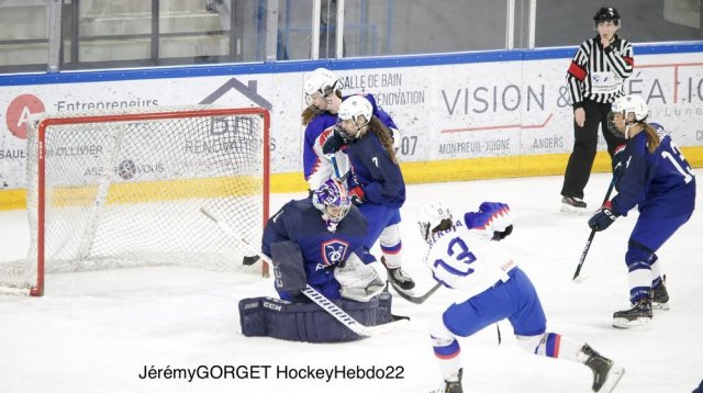 Photo hockey match France - Slovakia le 25/04/2022