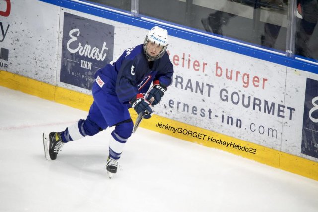 Photo hockey match France - Slovakia le 25/04/2022