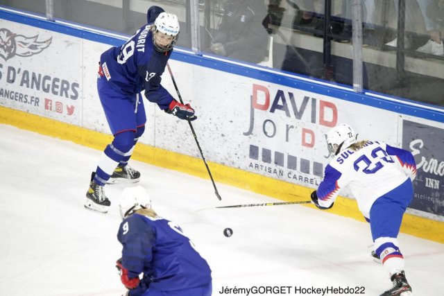 Photo hockey match France - Slovakia le 25/04/2022