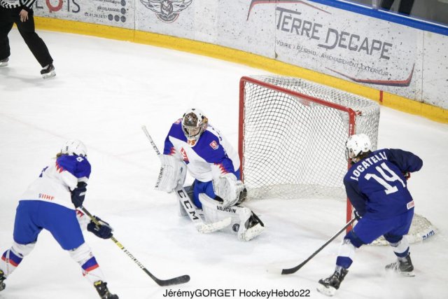 Photo hockey match France - Slovakia le 25/04/2022