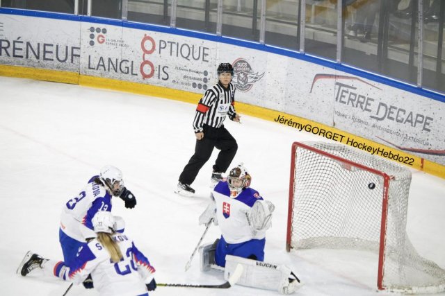 Photo hockey match France - Slovakia le 25/04/2022