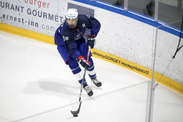 Photo hockey match France - Slovakia le 25/04/2022