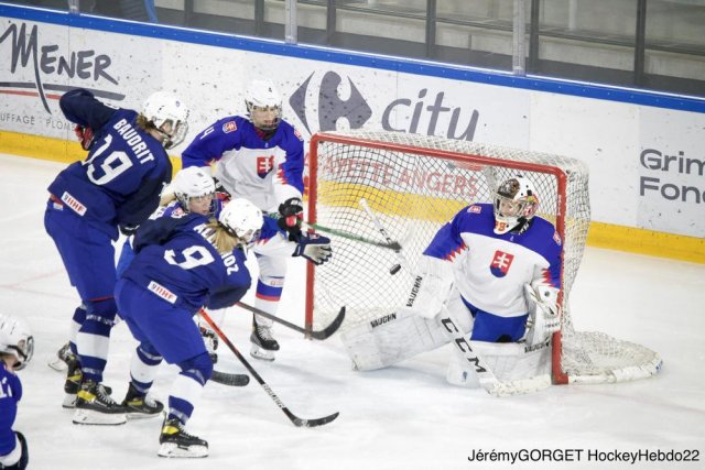 Photo hockey match France - Slovakia le 25/04/2022