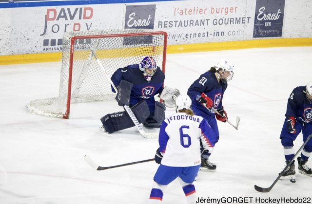 Photo hockey match France - Slovakia le 25/04/2022