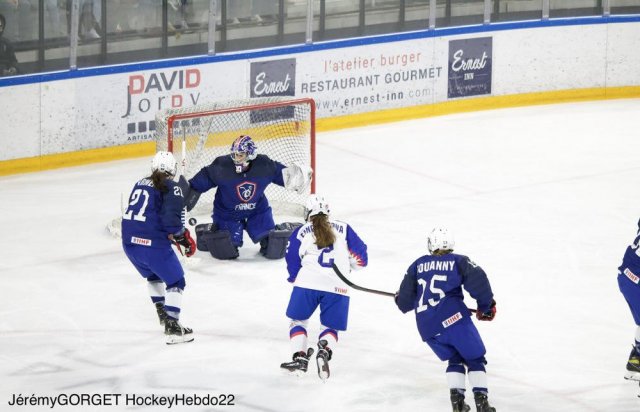 Photo hockey match France - Slovakia le 25/04/2022
