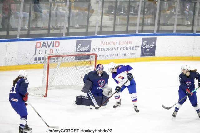 Photo hockey match France - Slovakia le 25/04/2022