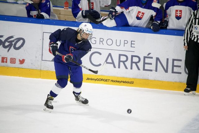 Photo hockey match France - Slovakia le 25/04/2022