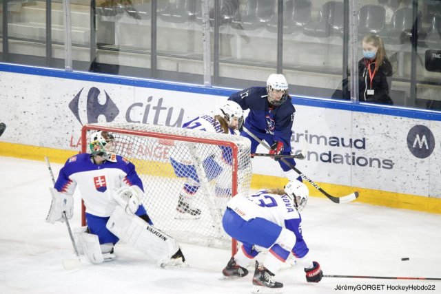 Photo hockey match France - Slovakia le 25/04/2022