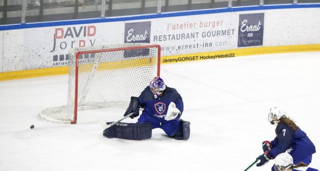 Photo hockey match France - Slovakia le 25/04/2022