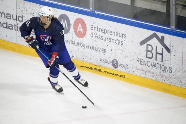 Photo hockey match France - Slovakia le 25/04/2022