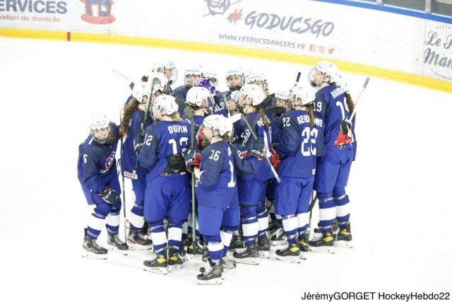 Photo hockey match France - Slovakia le 25/04/2022