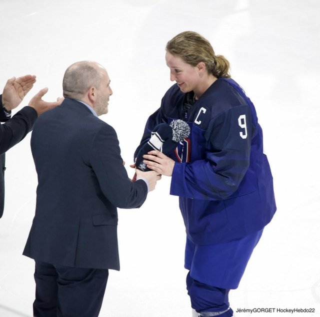 Photo hockey match France - Slovakia le 25/04/2022