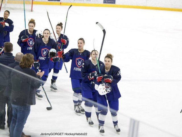 Photo hockey match France - Slovakia le 25/04/2022