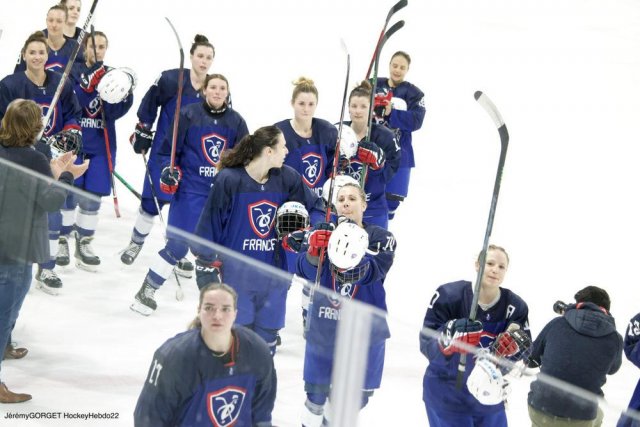 Photo hockey match France - Slovakia le 25/04/2022