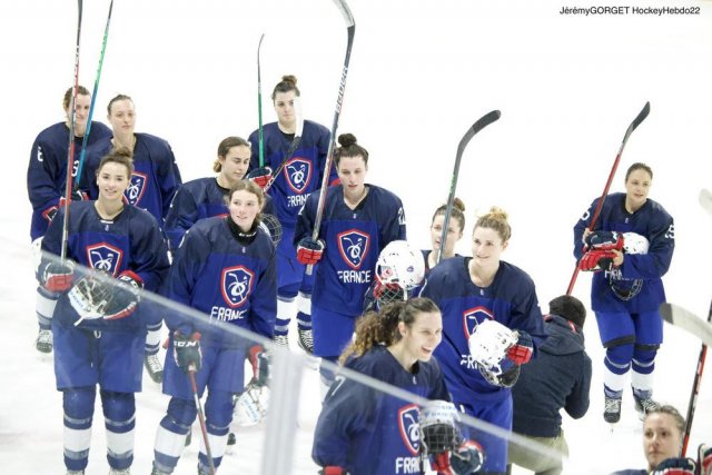 Photo hockey match France - Slovakia le 25/04/2022