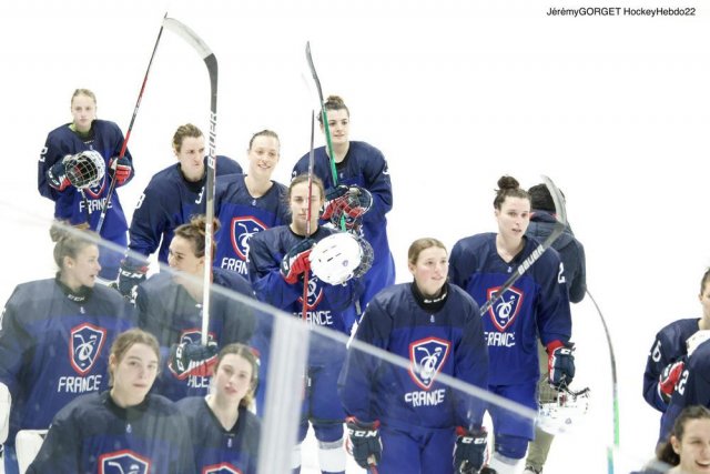 Photo hockey match France - Slovakia le 25/04/2022