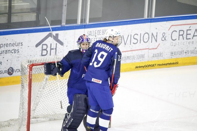 Photo hockey match France - Netherlands le 27/04/2022