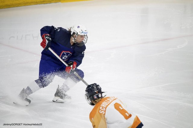 Photo hockey match France - Netherlands le 27/04/2022