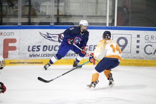 Photo hockey match France - Netherlands le 27/04/2022
