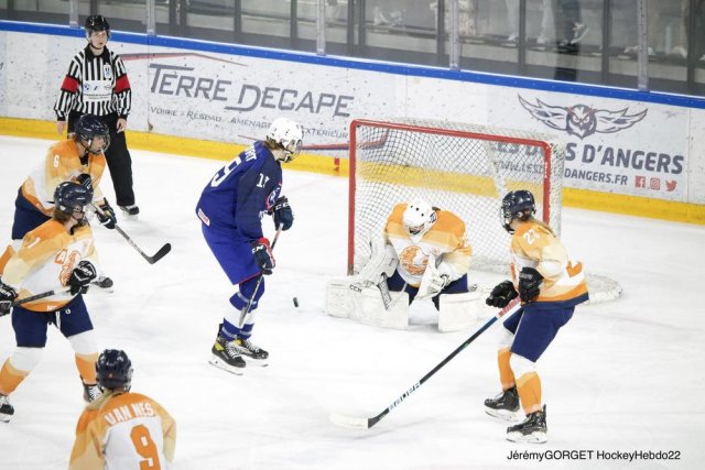 Photo hockey match France - Netherlands le 27/04/2022