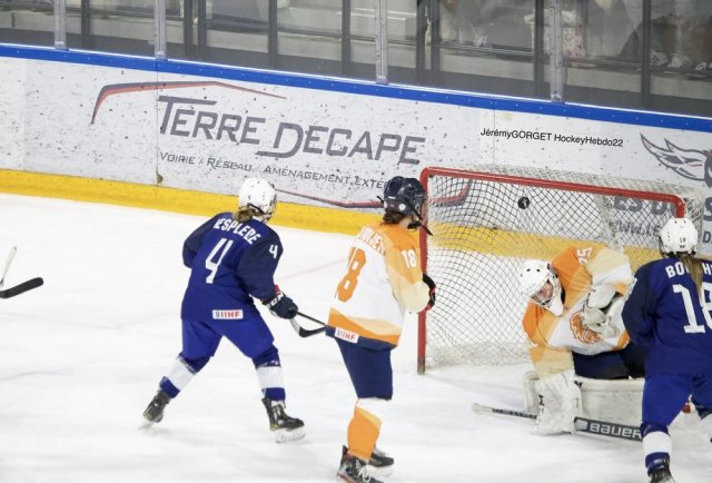 Photo hockey match France - Netherlands le 27/04/2022