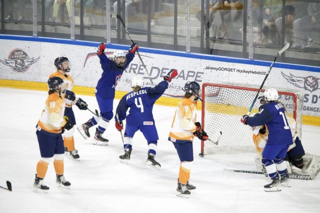 Photo hockey match France - Netherlands le 27/04/2022
