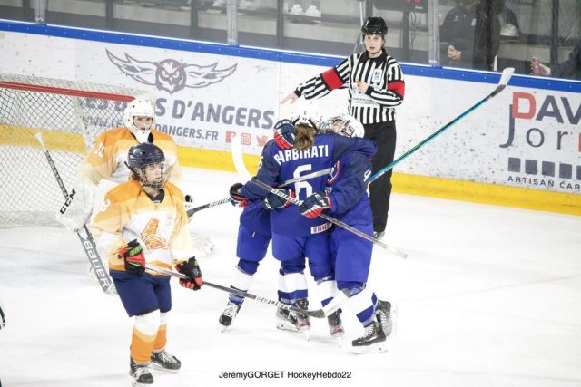 Photo hockey match France - Netherlands le 27/04/2022