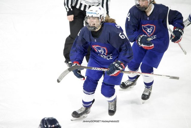 Photo hockey match France - Netherlands le 27/04/2022