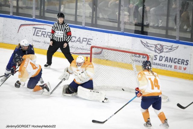 Photo hockey match France - Netherlands le 27/04/2022