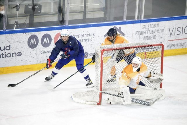 Photo hockey match France - Netherlands le 27/04/2022