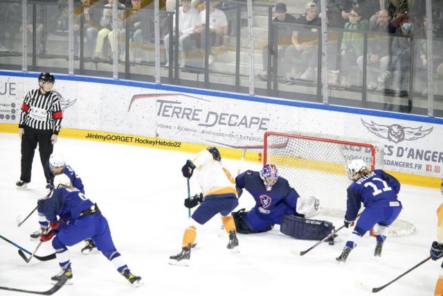 Photo hockey match France - Netherlands le 27/04/2022
