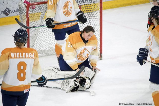 Photo hockey match France - Netherlands le 27/04/2022