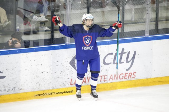 Photo hockey match France - Netherlands le 27/04/2022