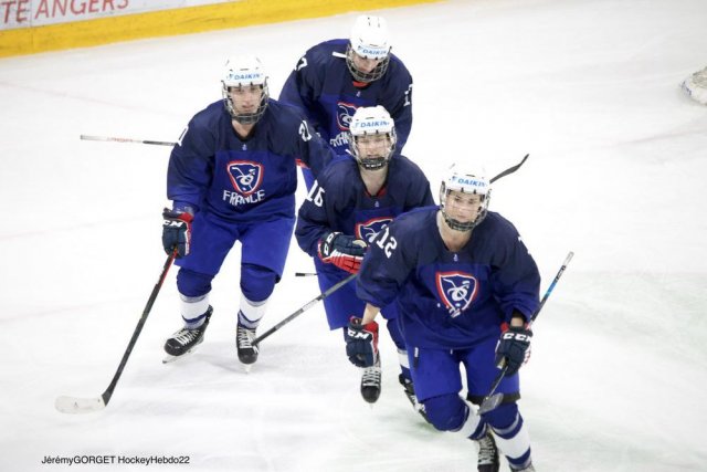 Photo hockey match France - Netherlands le 27/04/2022