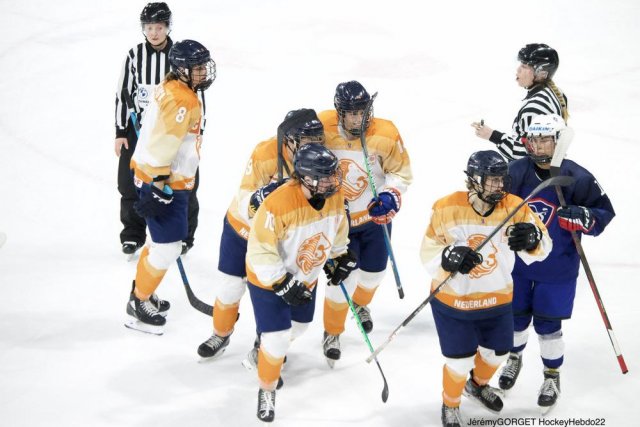 Photo hockey match France - Netherlands le 27/04/2022