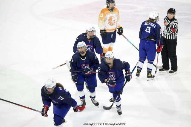 Photo hockey match France - Netherlands le 27/04/2022
