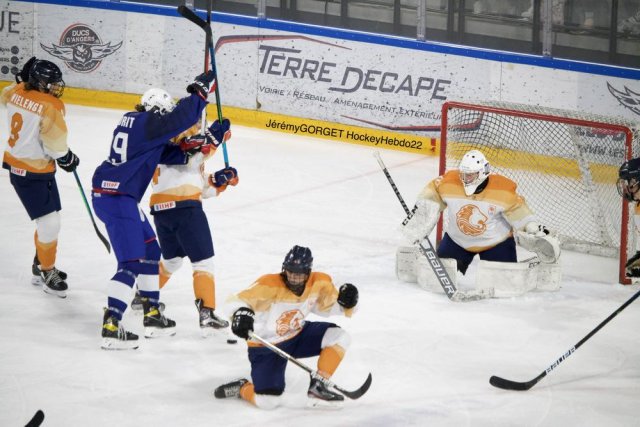 Photo hockey match France - Netherlands le 27/04/2022