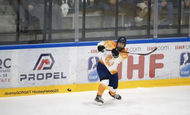 Photo hockey match France - Netherlands le 27/04/2022