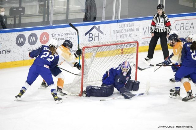 Photo hockey match France - Netherlands le 27/04/2022