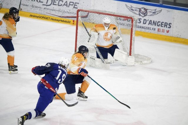Photo hockey match France - Netherlands le 27/04/2022