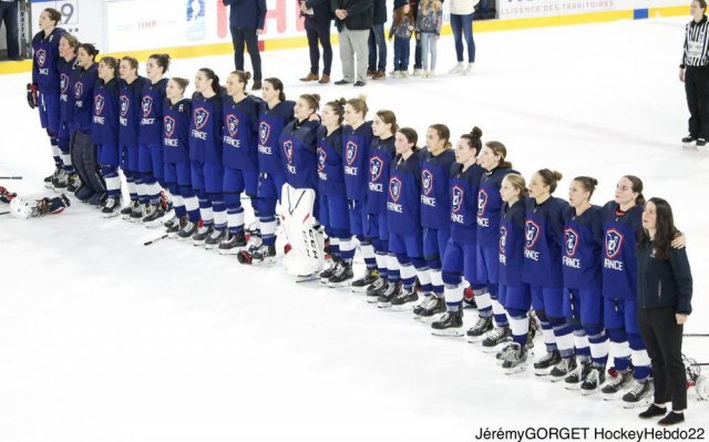 Photo hockey match France - Netherlands le 27/04/2022