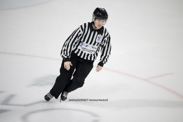 Photo hockey match Austria - France le 28/04/2022