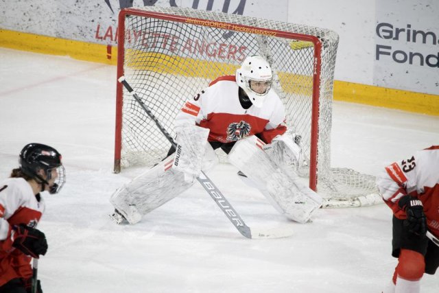 Photo hockey match Austria - France le 28/04/2022