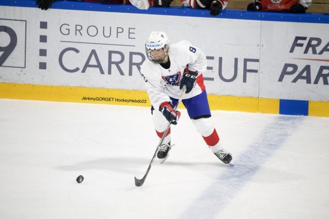 Photo hockey match Austria - France le 28/04/2022